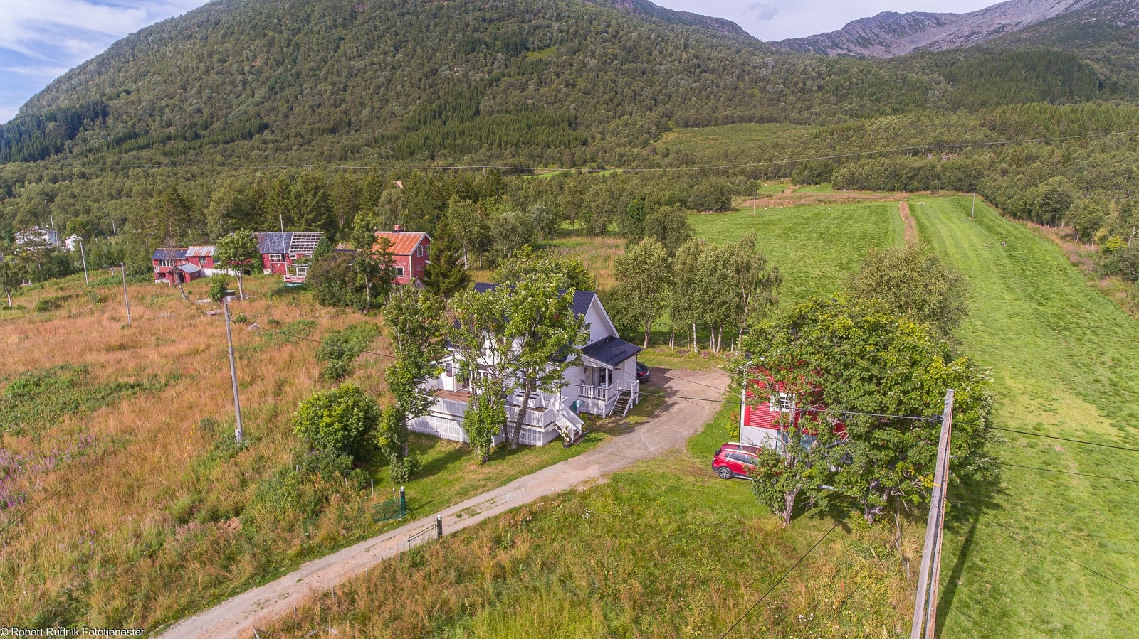 Boligen har skjermet beliggenhet. Galleribilde