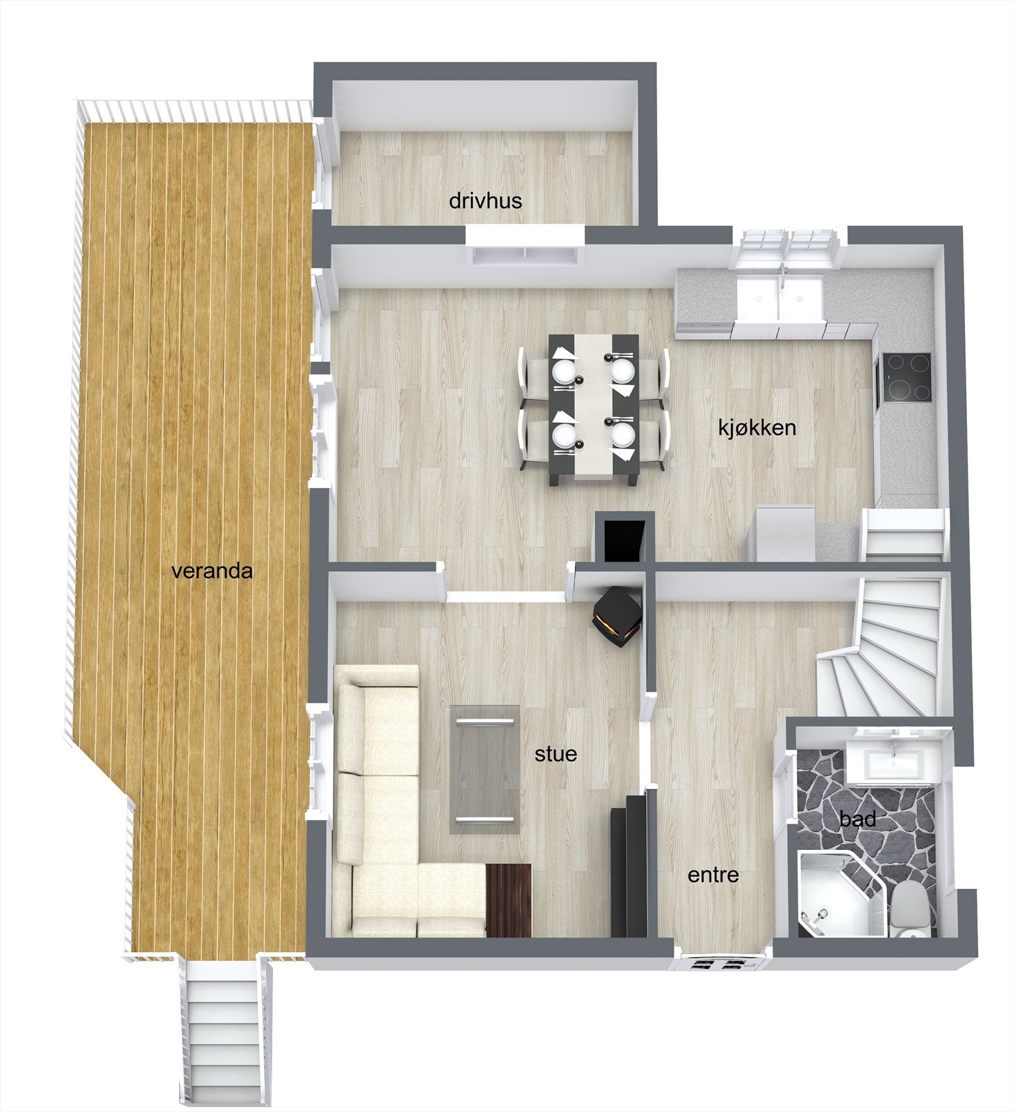 Første etasje. Galleribilde