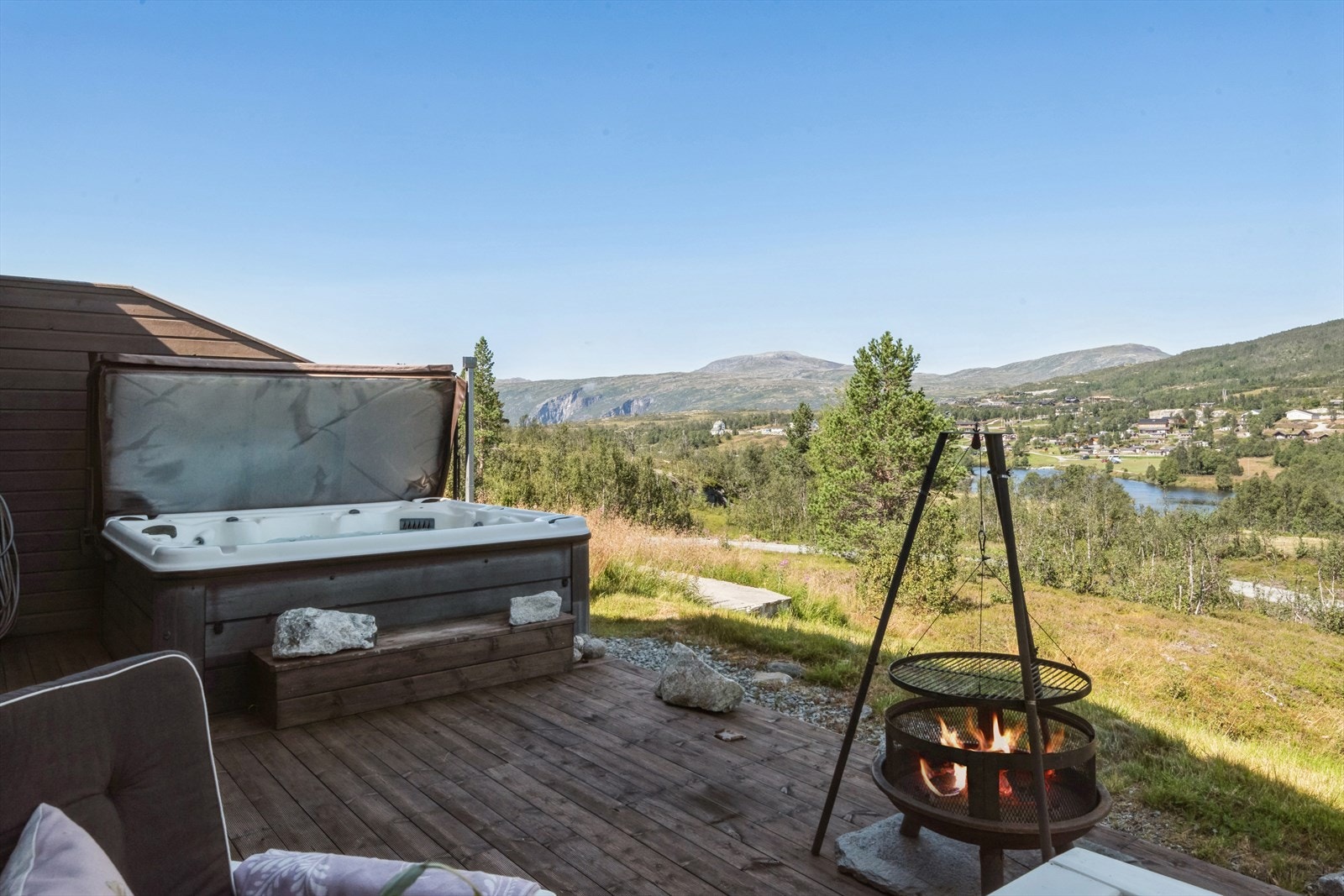 Flott utsikt og gode solforhold. Galleribilde