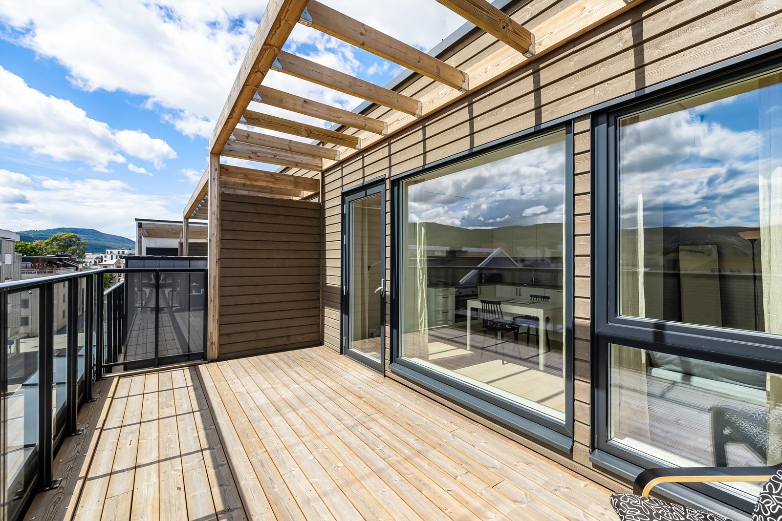 Her har man gode solforhold Galleribilde