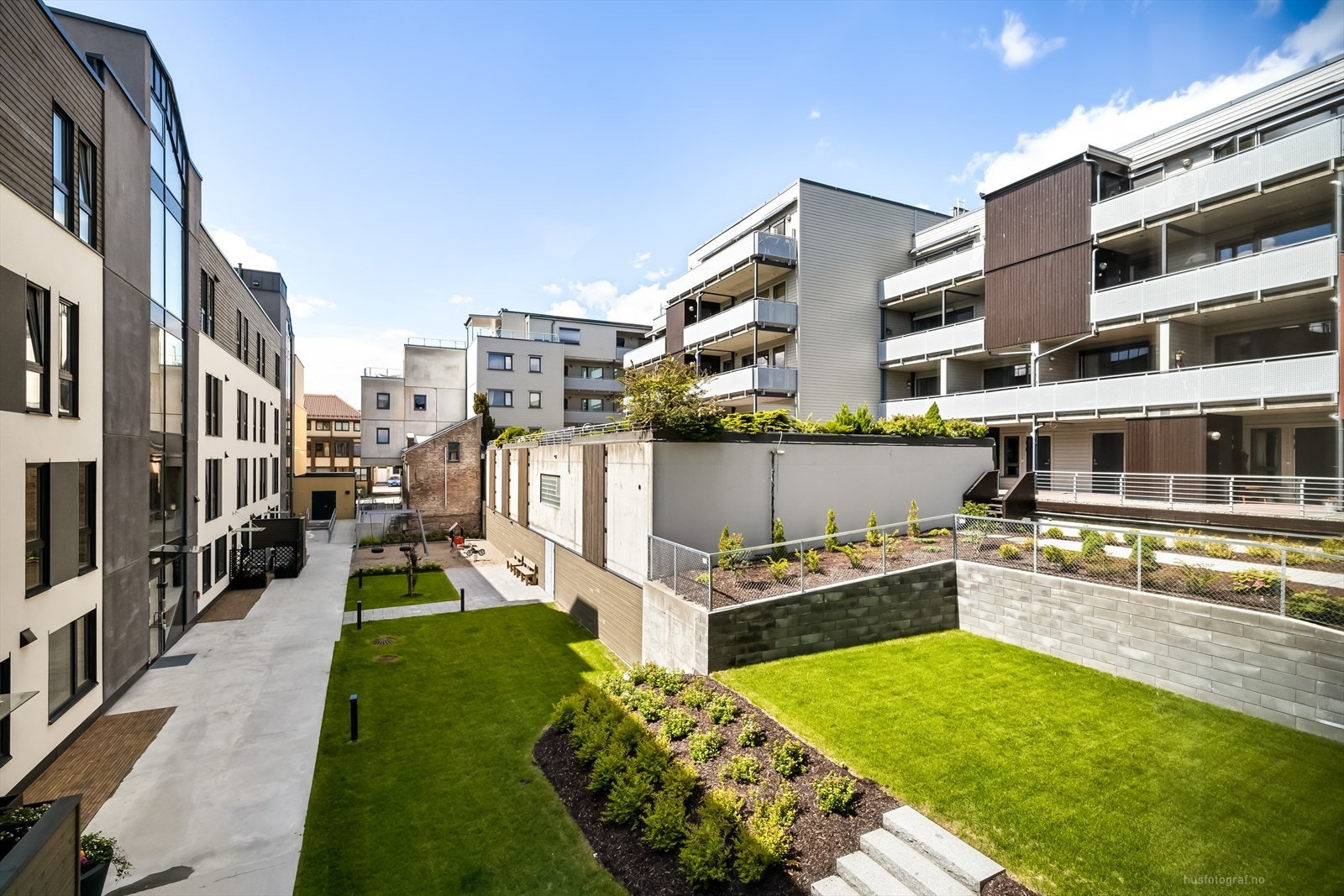 Borettslaget har flotte opparbeidede fellesarealer Galleribilde