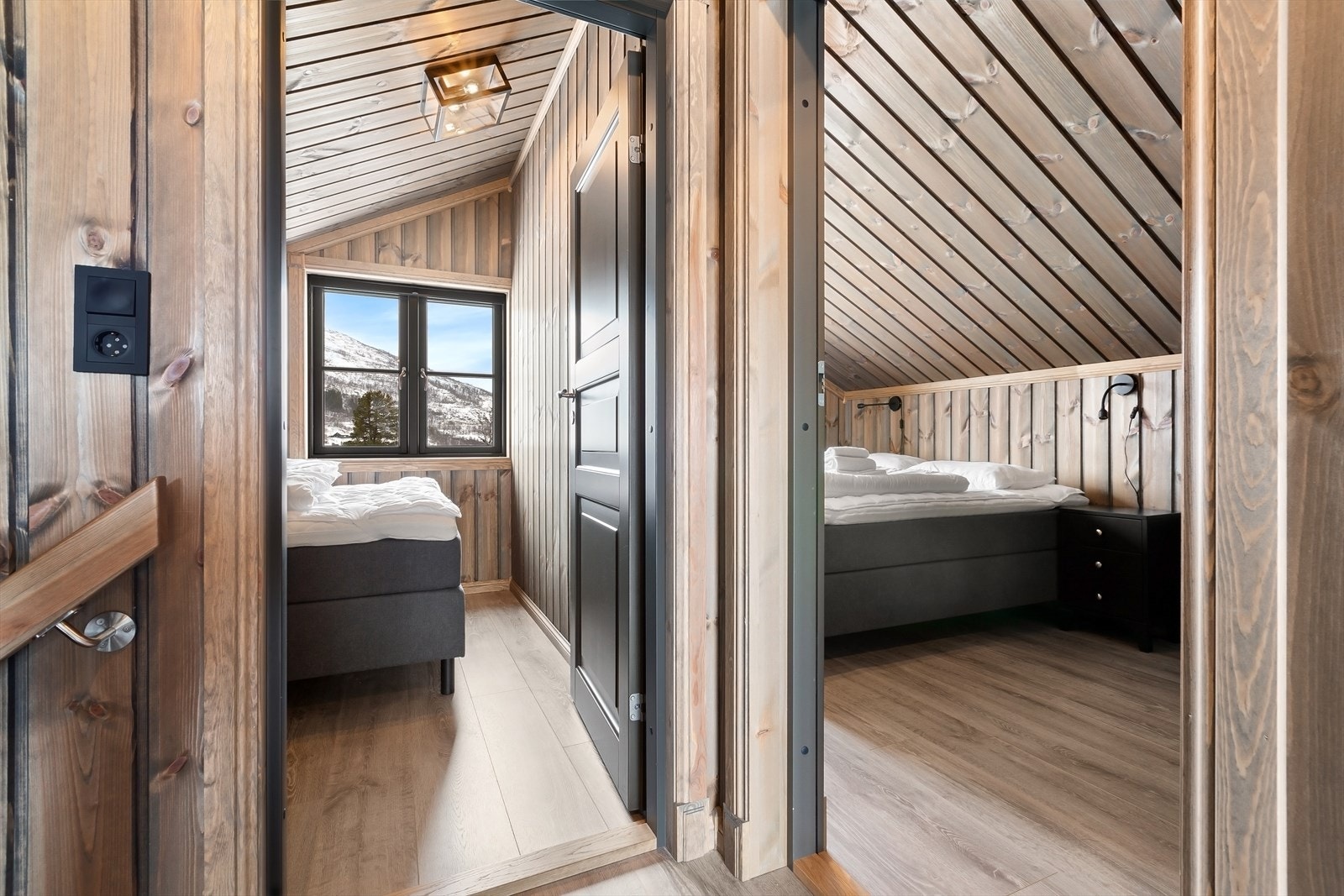 Soverommene har gode dimensjoner og gir fleksible innredningsmuligheter Galleribilde