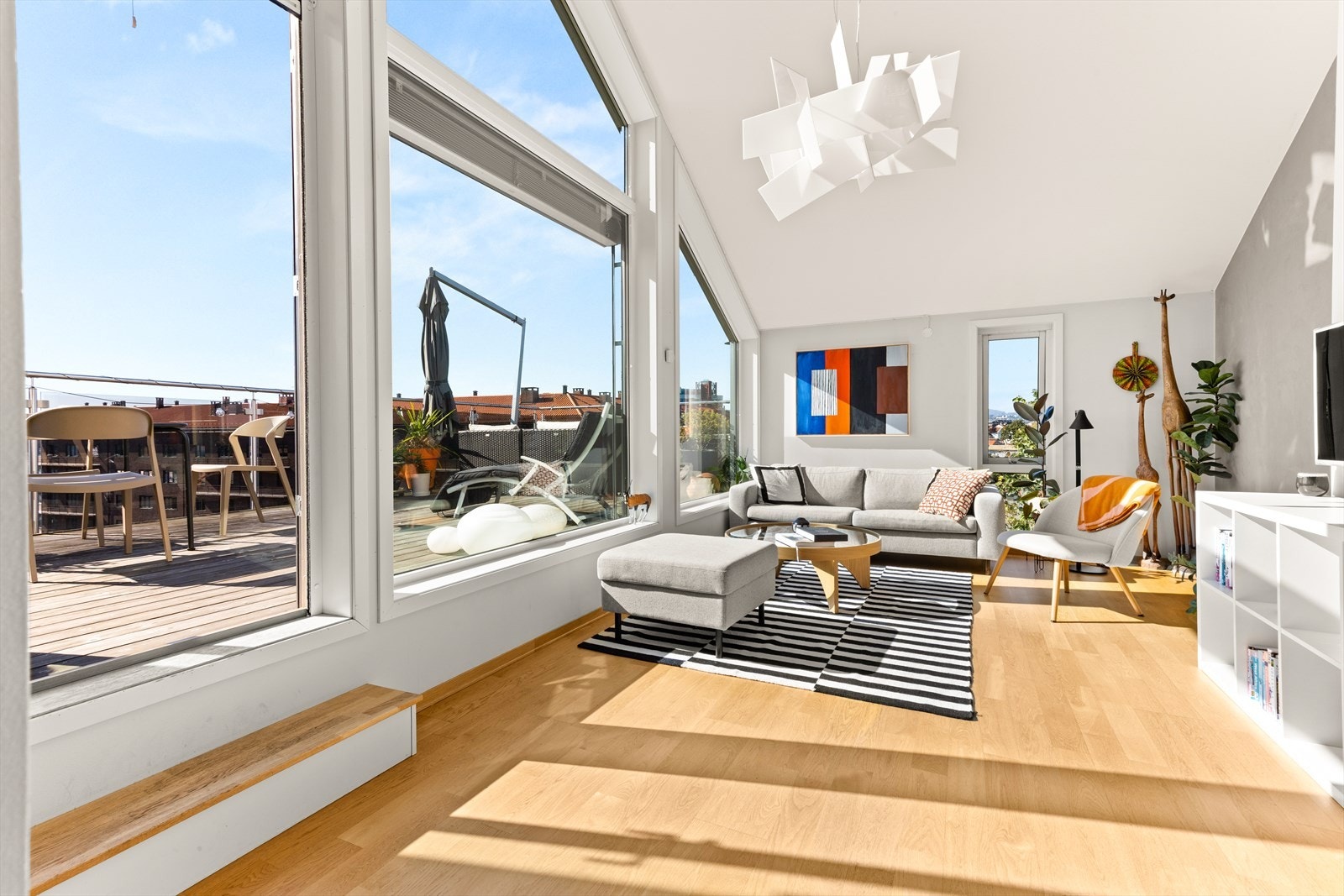 Nydelig og unik penthouseleilighet som har hele 7. etg for seg selv. Galleribilde
