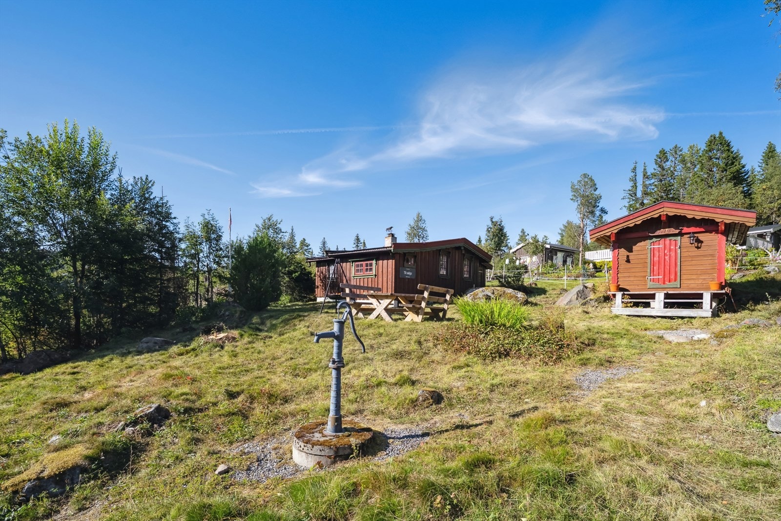 Utebod med plass til oppbevaring. Galleribilde