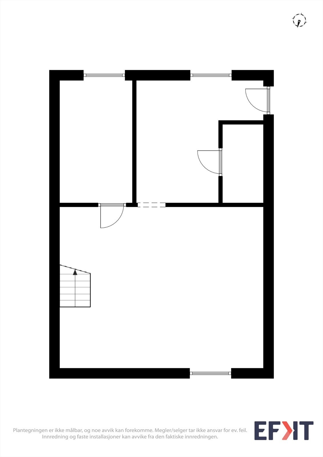 Plantegning kjeller. Galleribilde