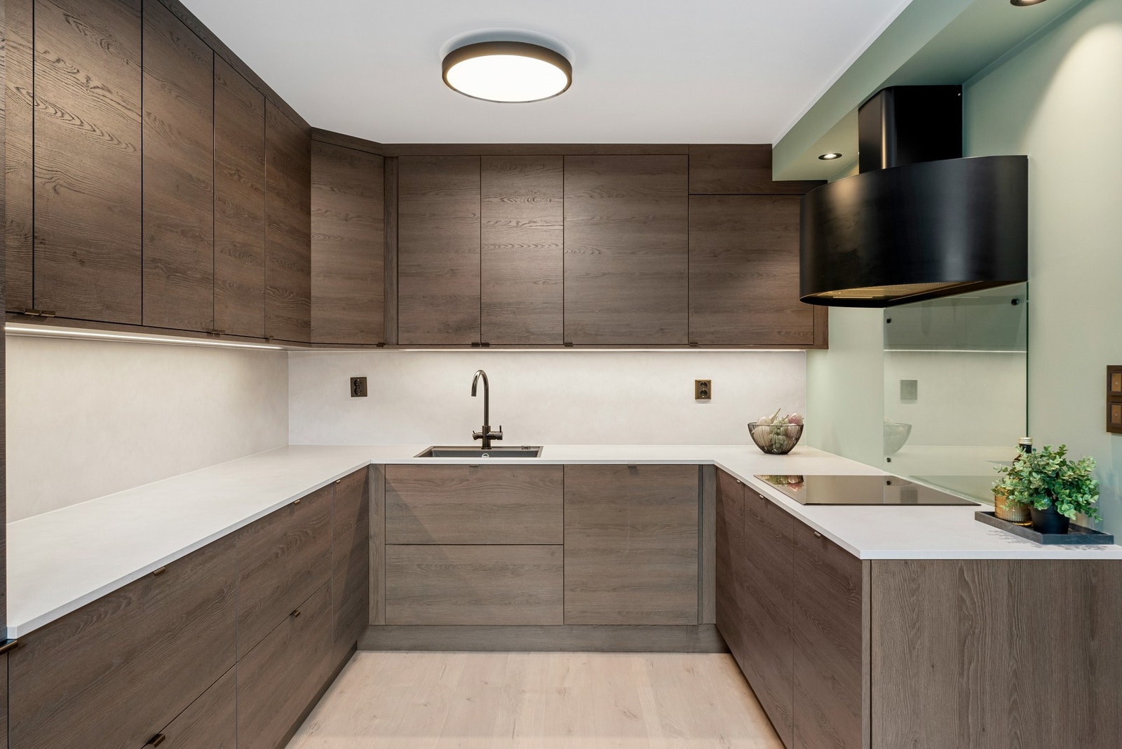 Kjøkkenet fremstår som lite brukt. Galleribilde