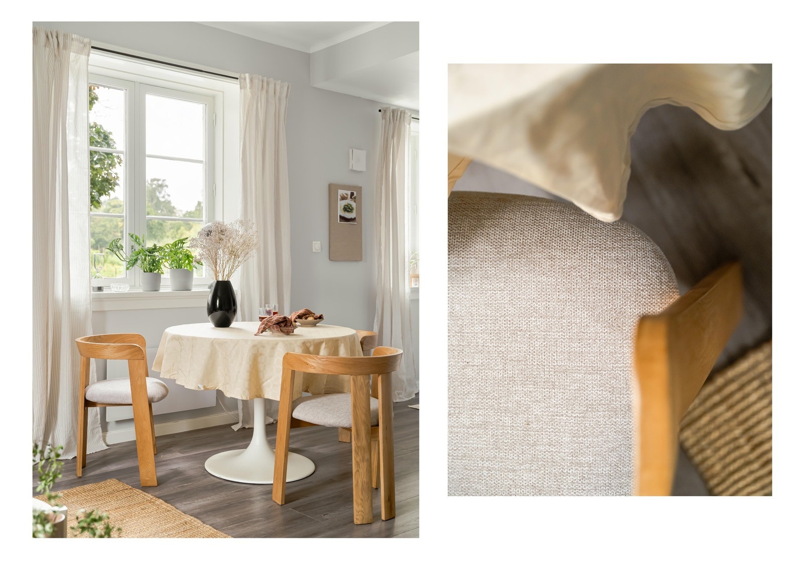 De mange vindusflatene som slipper rikelig med naturlig lys inn. Galleribilde