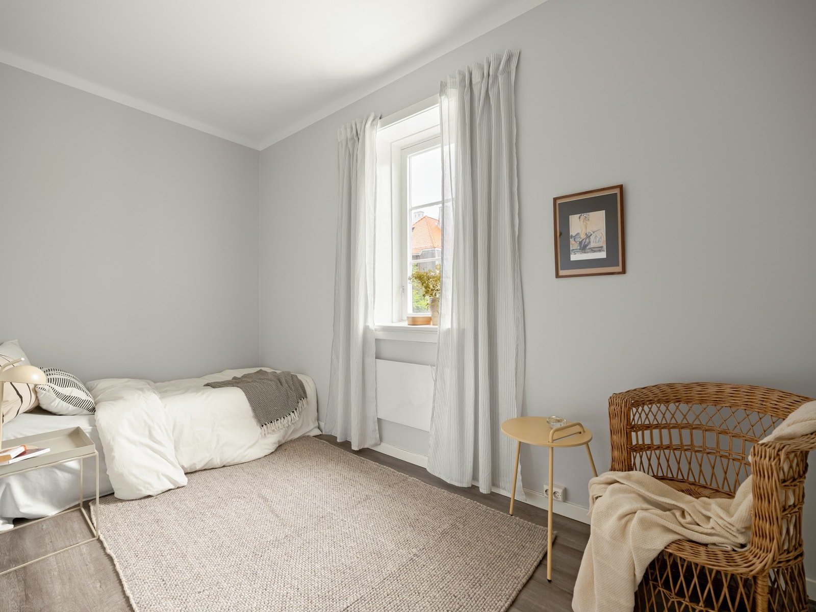 Det siste soverommet ligger innerst, og er det største av de tre. Galleribilde