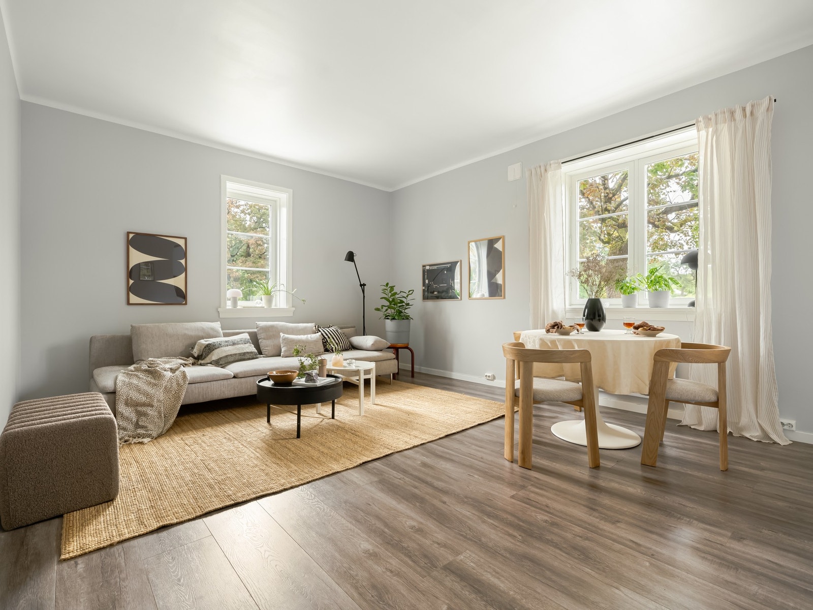 Her får du lys fra hele tre himmelretninger, så denne kommer du til å like! Galleribilde