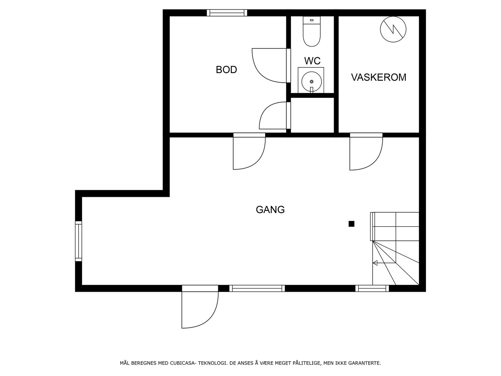Plantegning | Kjeller etasje Galleribilde