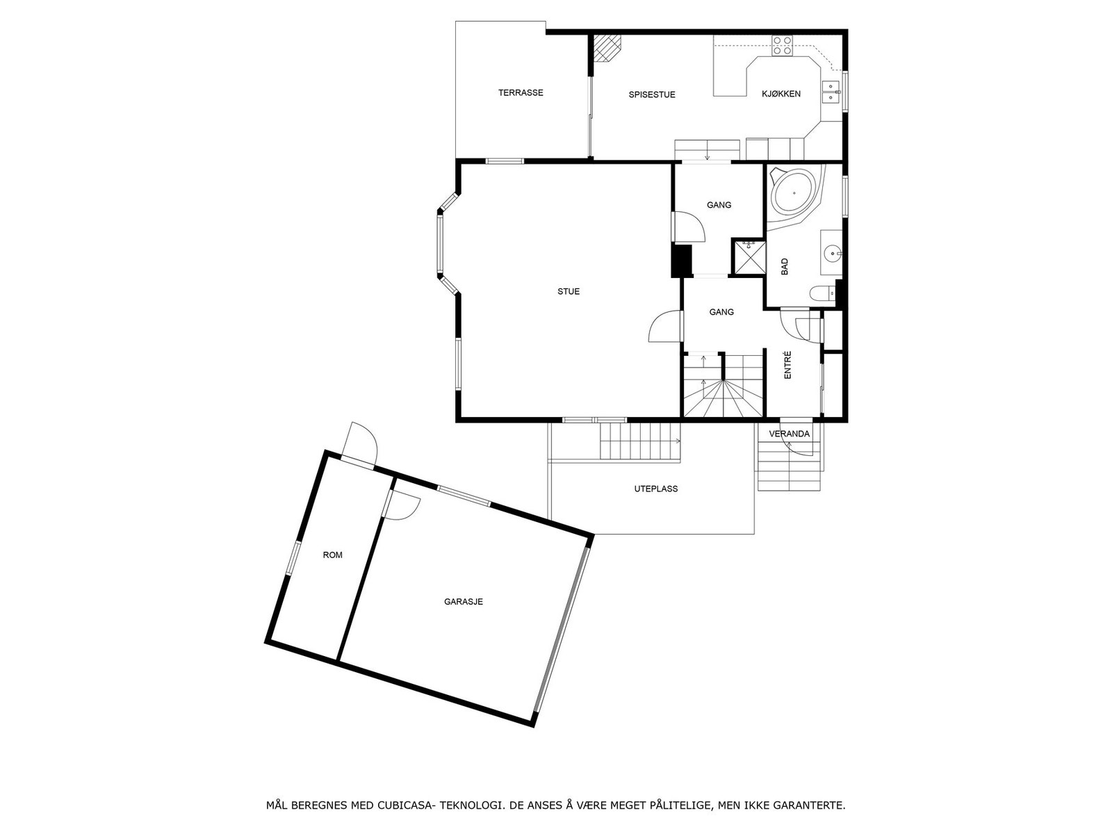 Plantegning | 1. etasje Galleribilde