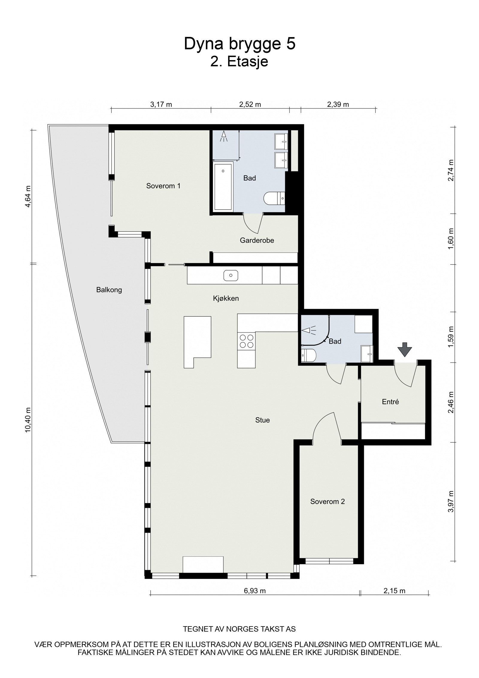 Alternativ plantegning. Galleribilde
