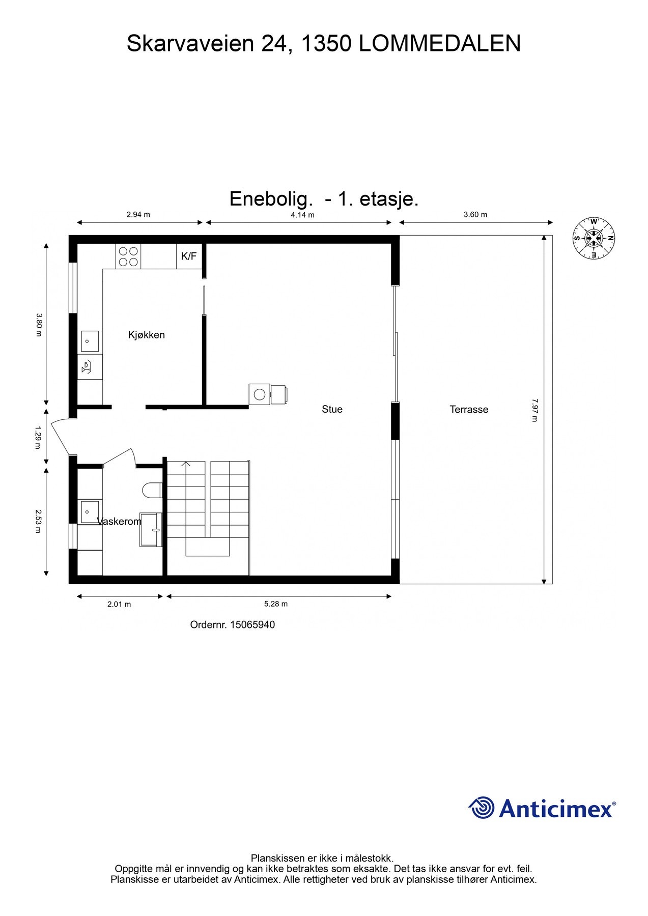 Plantegning- 1. etasje Galleribilde