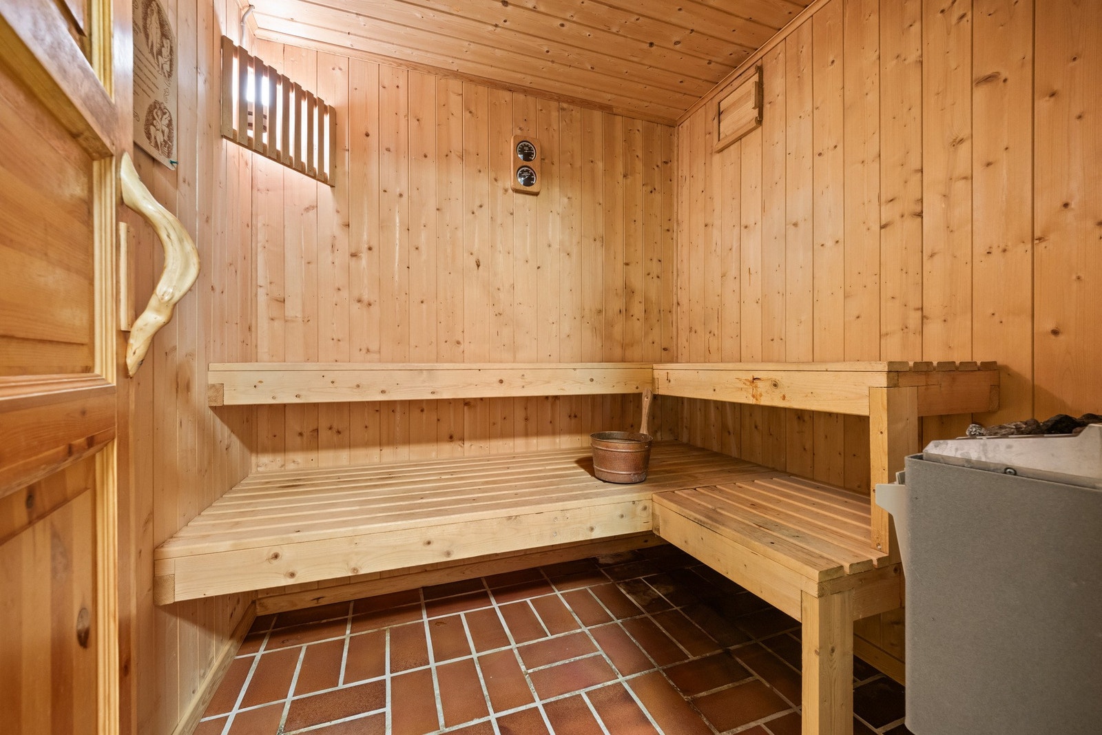 Badstue - dette var en matbod på opprinnelige tegninger. Det er ikke søkt til kommunen om endring Galleribilde