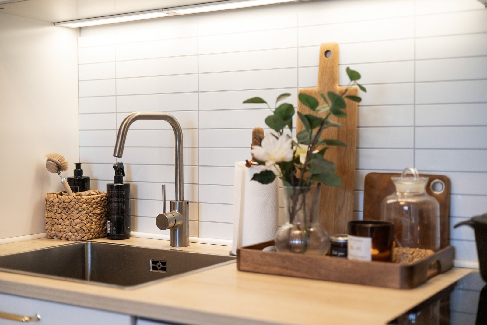 Detalj kjøkken. Galleribilde