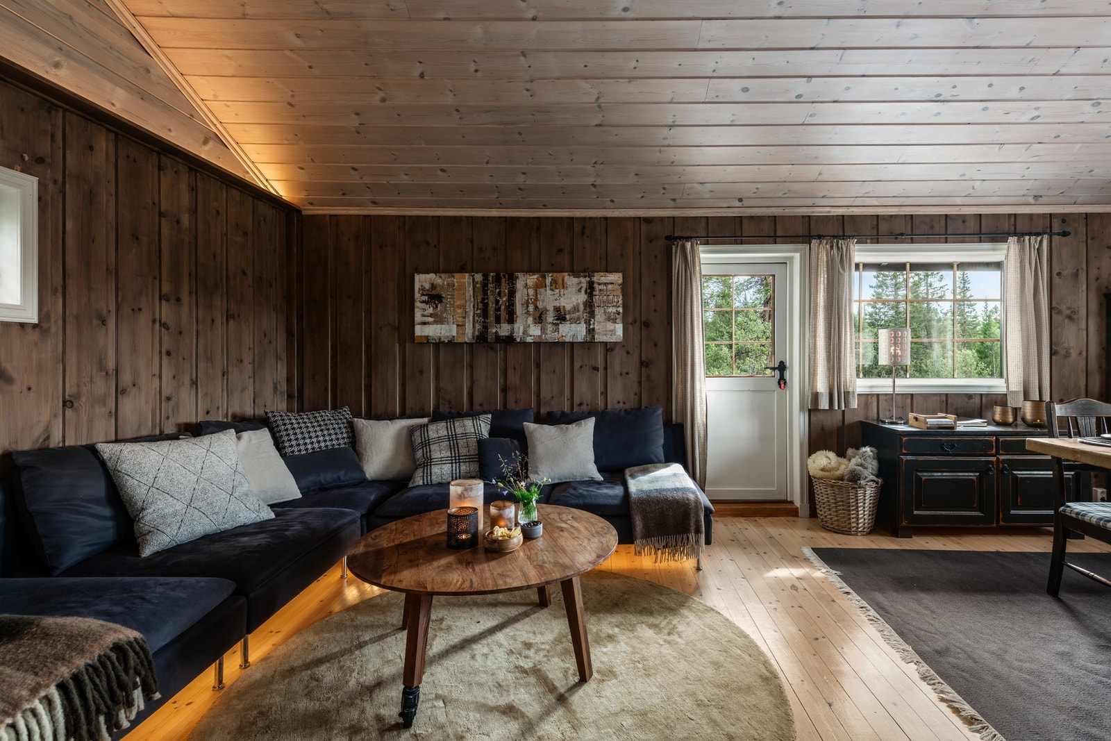 Plass til en stor sofagruppe. Galleribilde