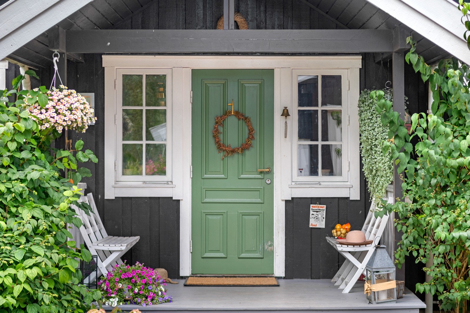 Hyggelig inngangsparti Galleribilde