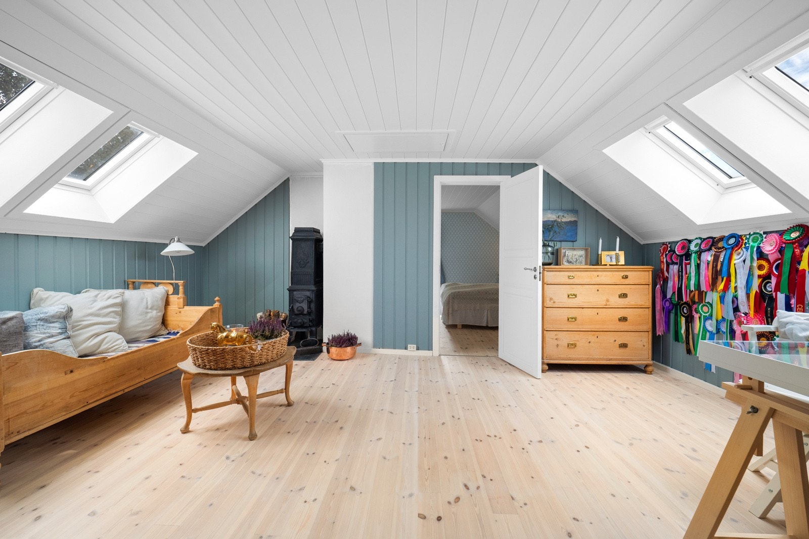 Loftstue Galleribilde