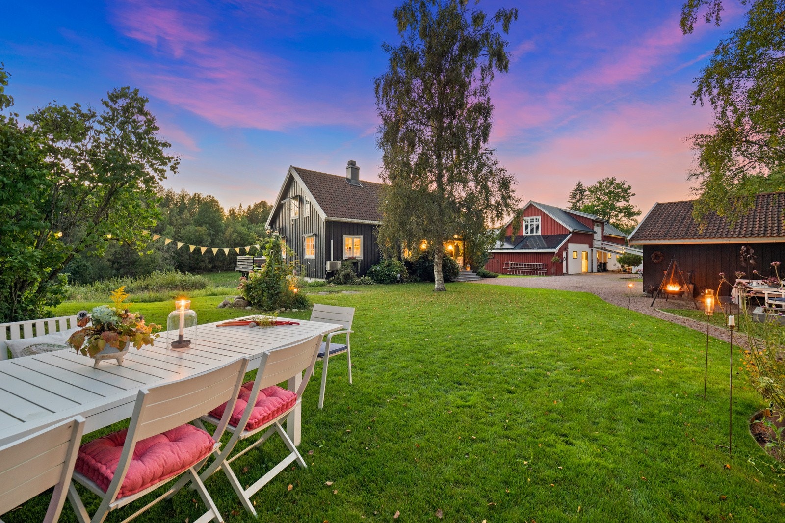 Stemningsbilde kveld Galleribilde