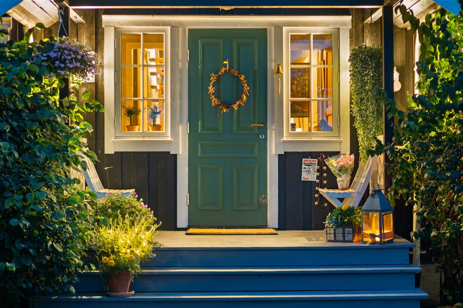 Stemningsbilde kveld Galleribilde