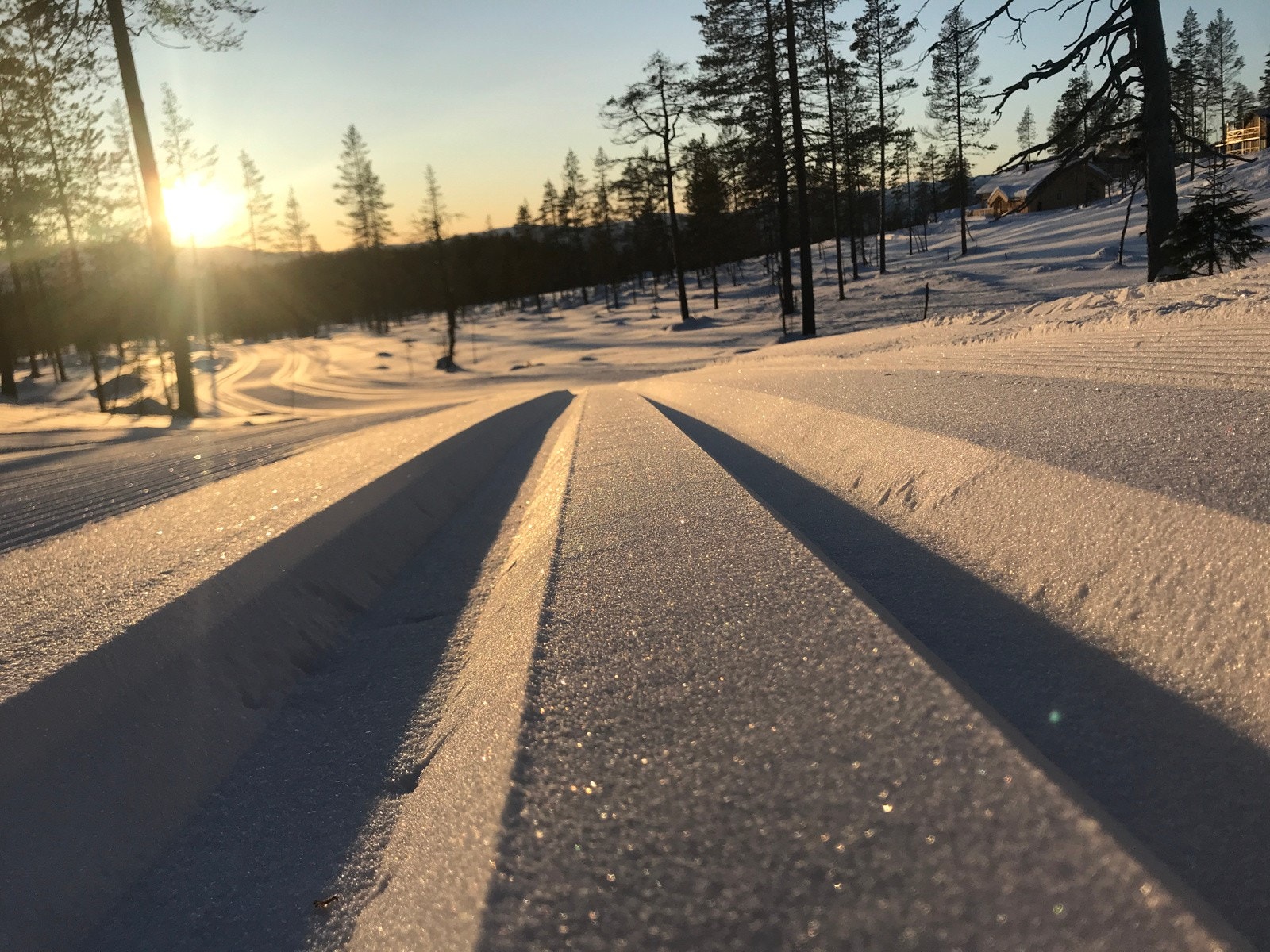 Langrennsløyper - slåttemyrrunden. Galleribilde