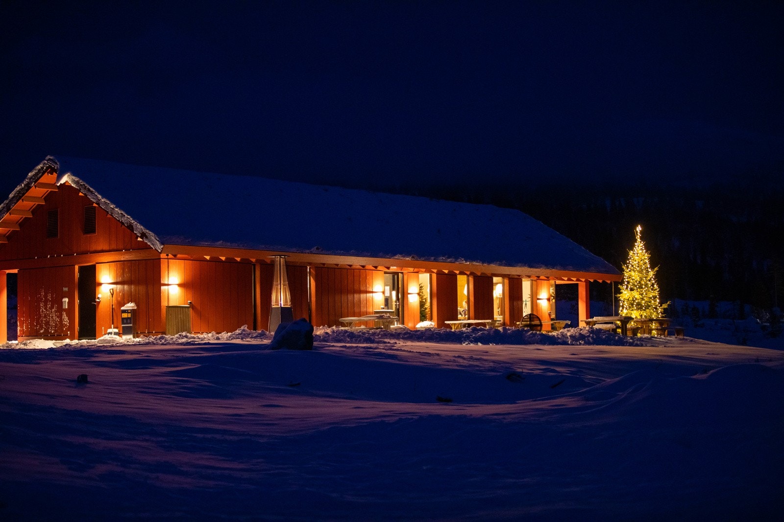 Turufjell Kafe - Julestemning. Galleribilde