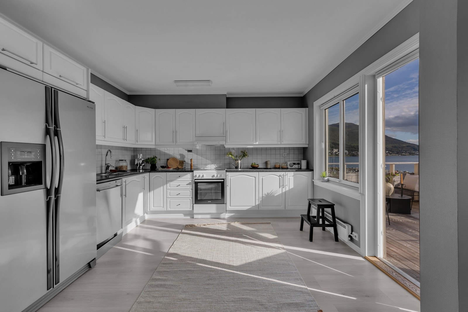 Kjøkkenet er av fin størrelse på ca. 12m2 Galleribilde