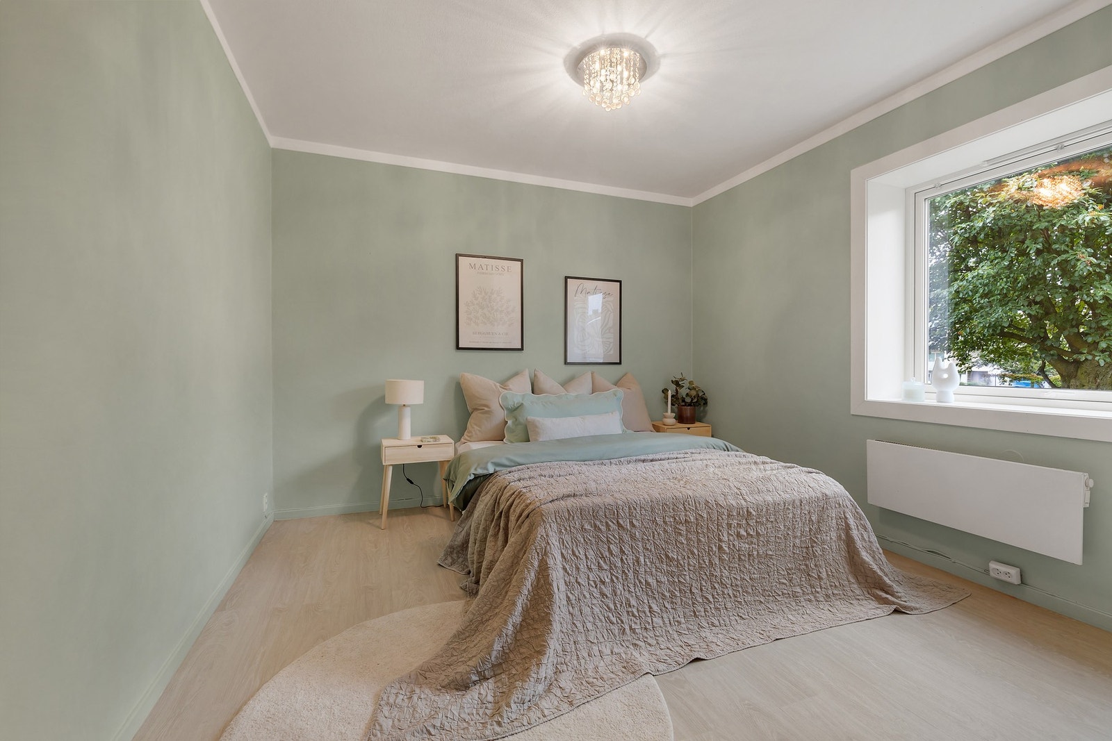 Lunt og pent hovedsoverom. Galleribilde