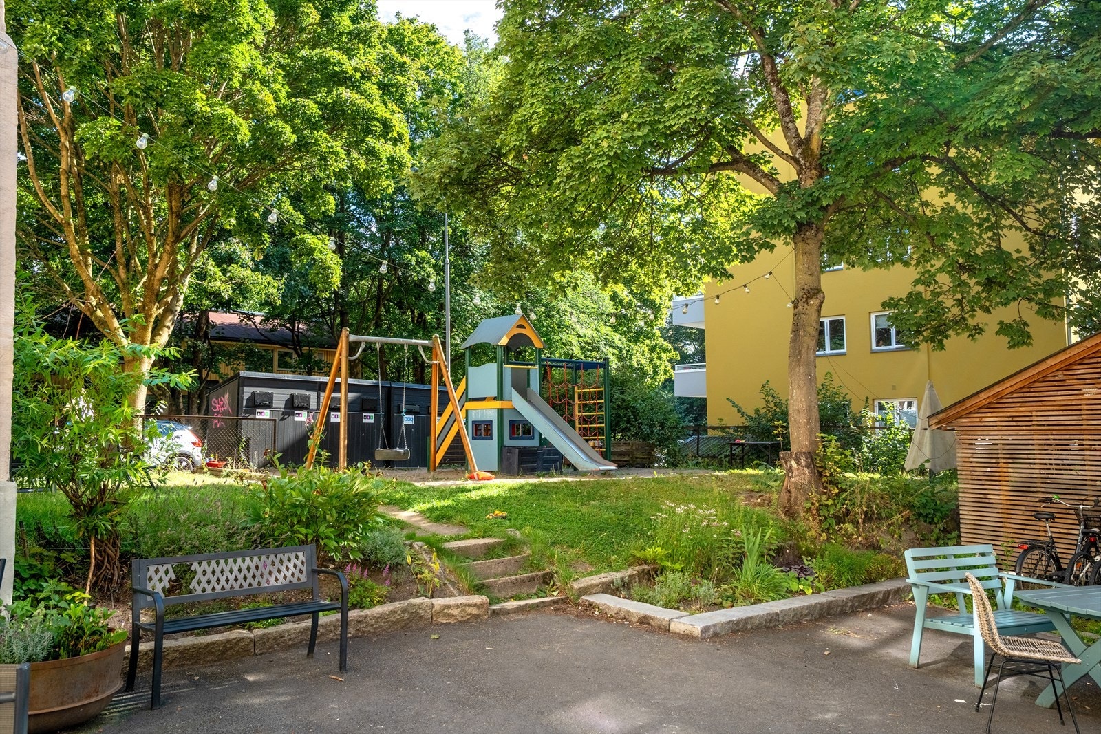 Et perfekt lekeområde for barna. Galleribilde