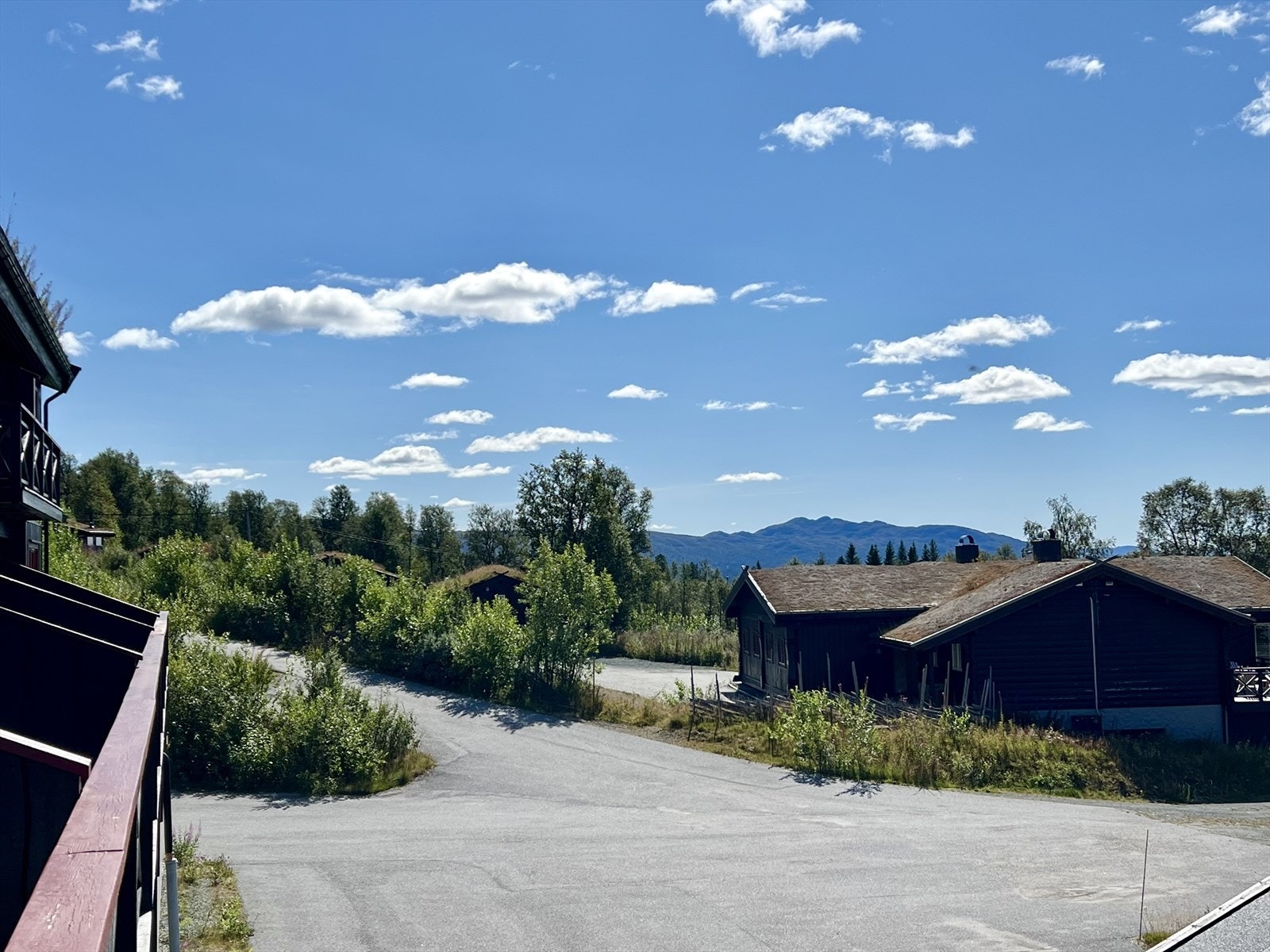 Utsikt fra veranda. Galleribilde