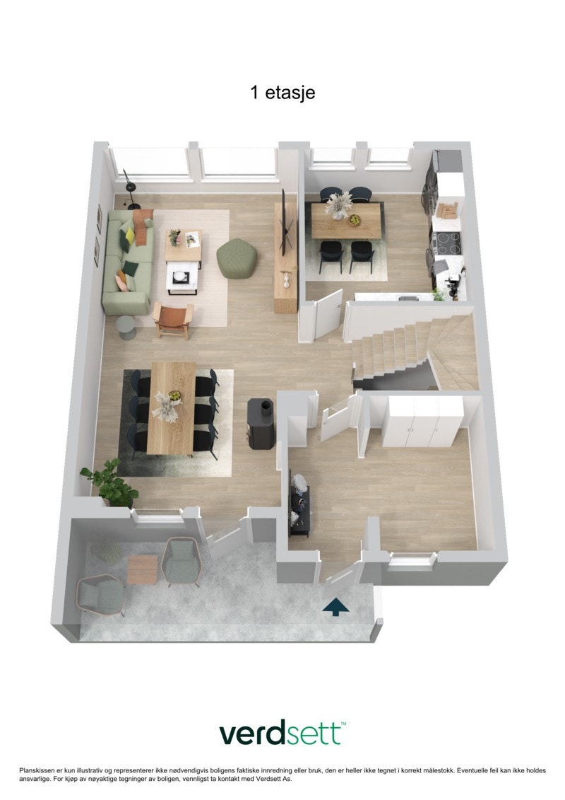 1. etasje Galleribilde