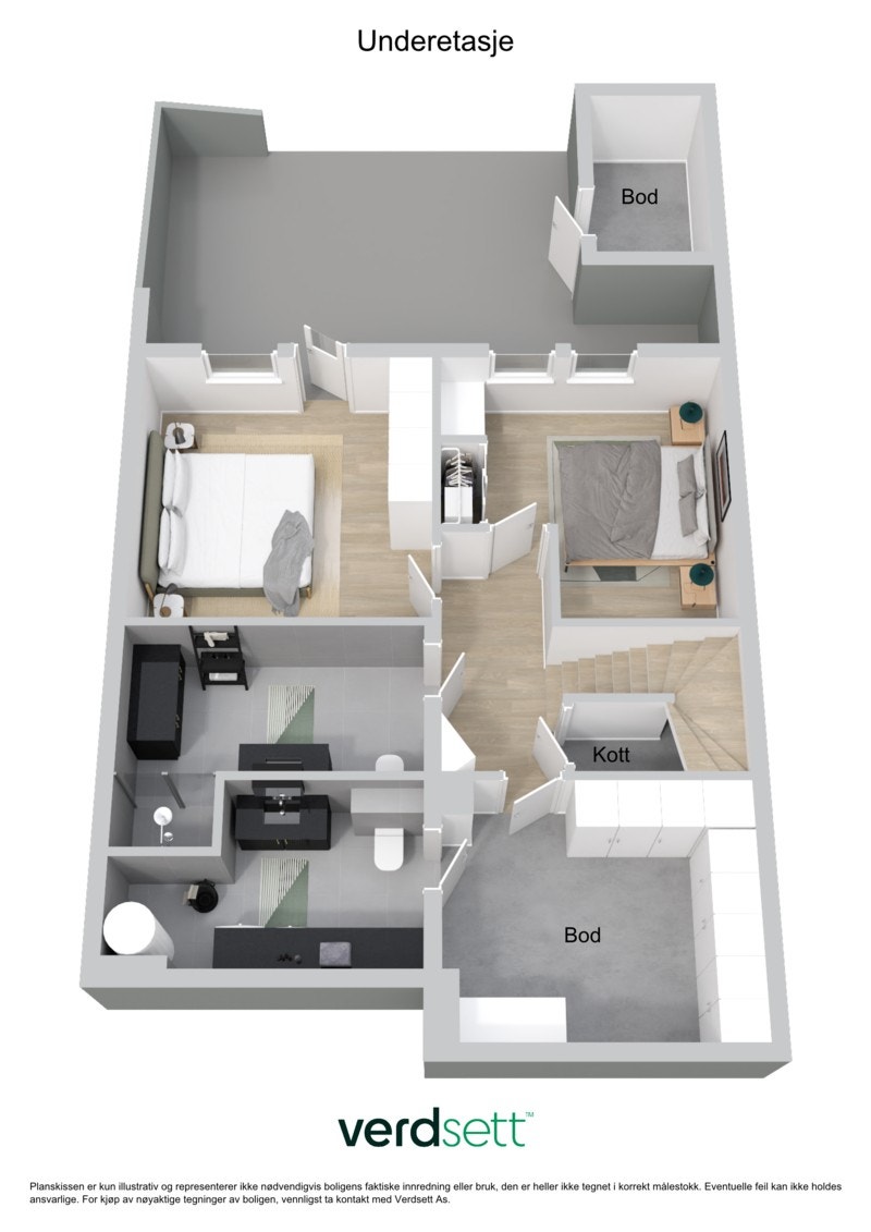 Underetasje Galleribilde