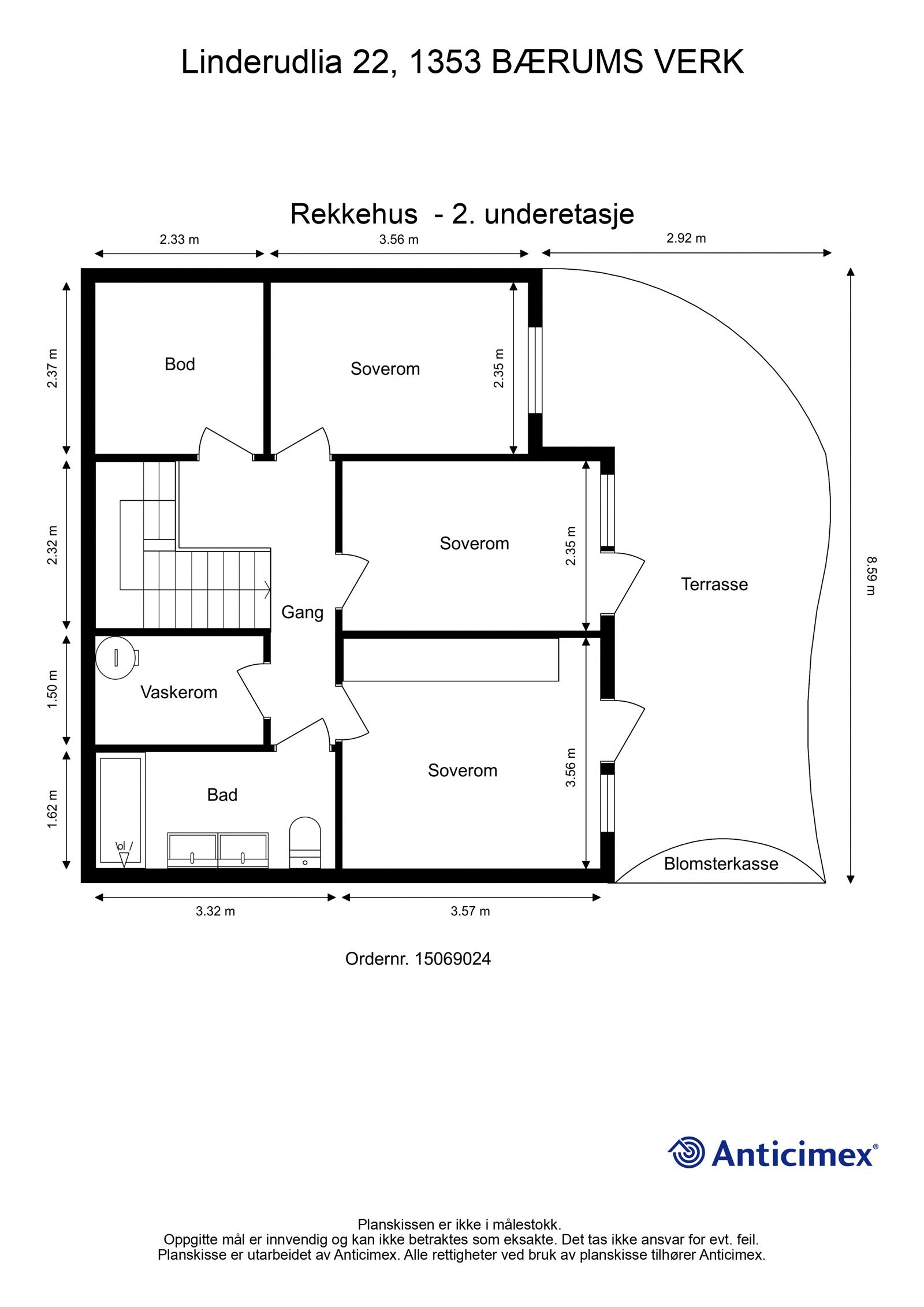 Plantegning-20221268-Rekkehus - 2. underetasje Galleribilde