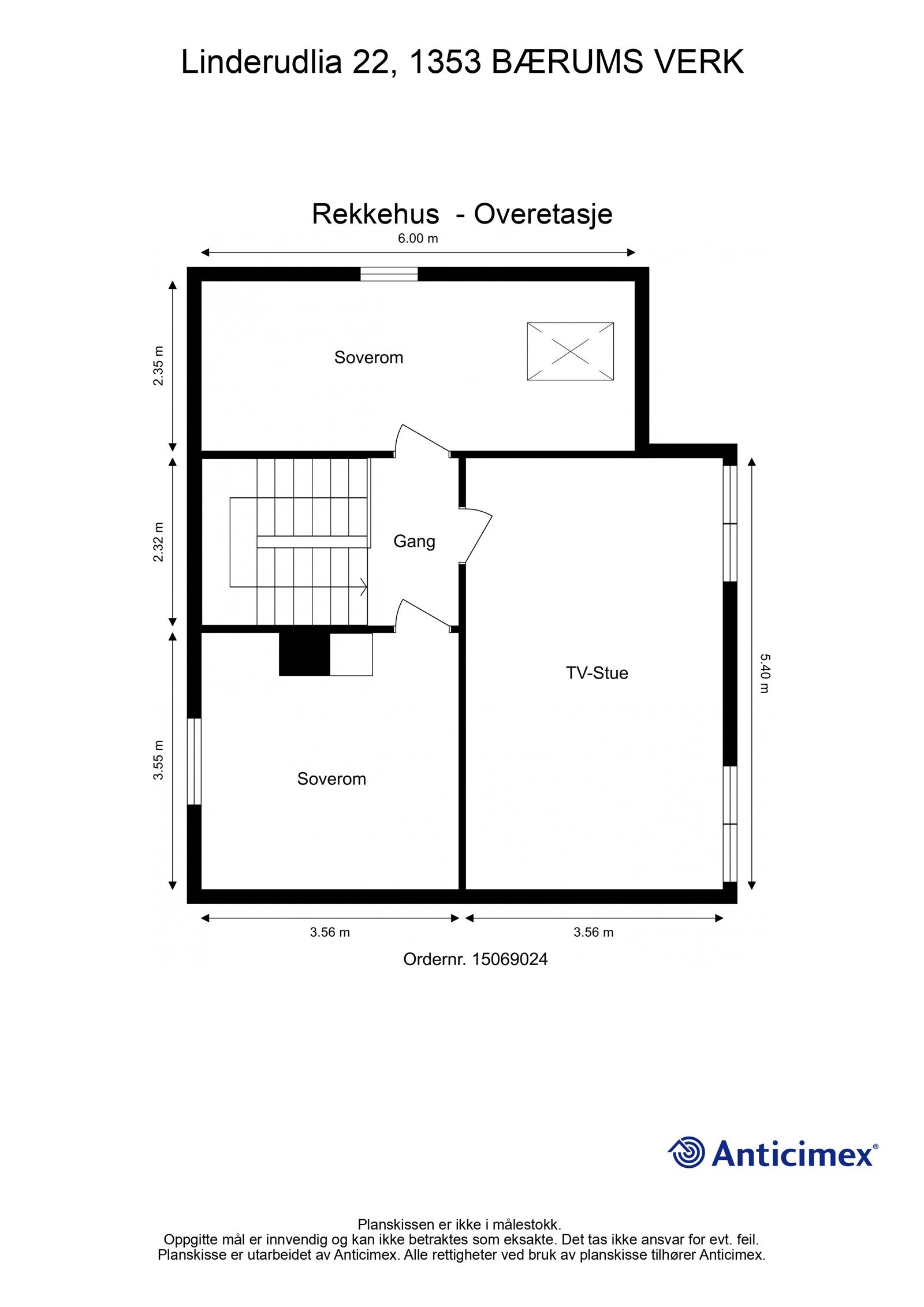 Plantegning-20221265-Rekkehus - Overetasje Galleribilde