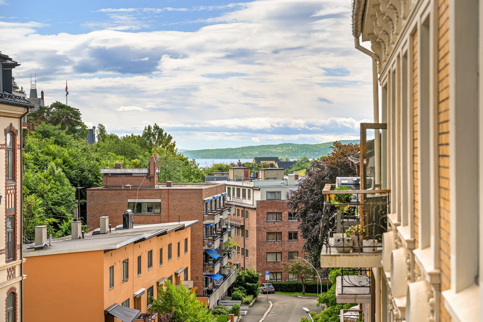 Flott utsikt og gode solforhold. Galleribilde