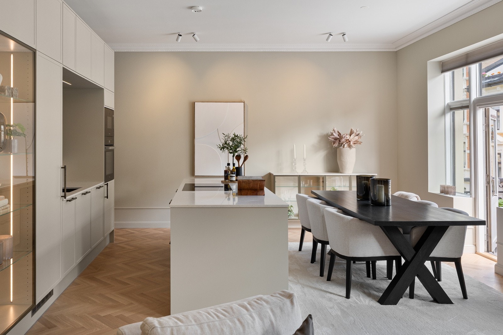 Her kan du samle familie og venner for en hyggelig aften. Galleribilde