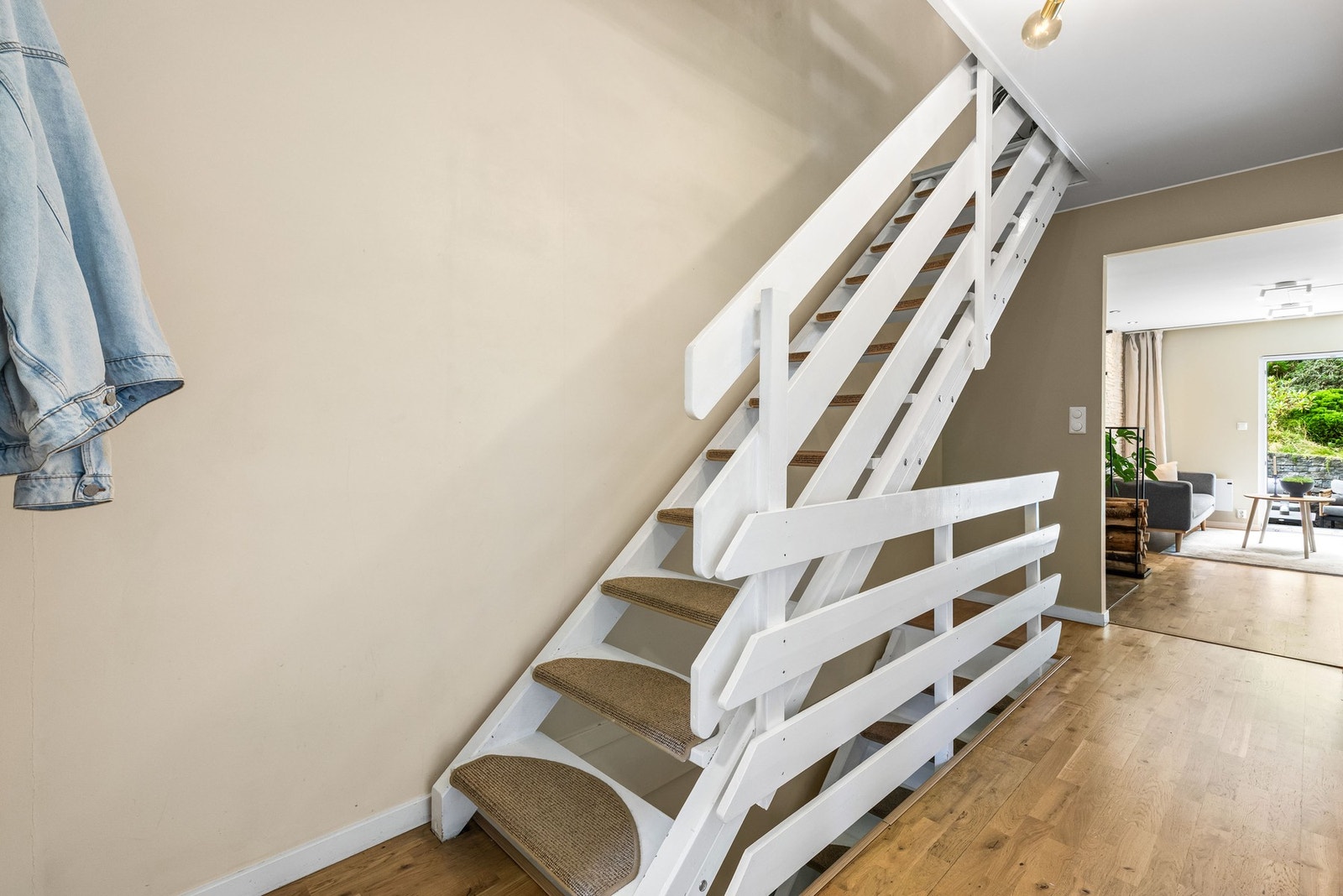 Trapperom med tilkomst til alle plan. Galleribilde