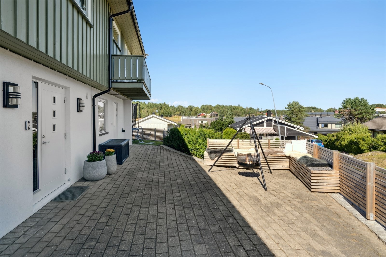 Hyggelig og innbydende inngangsparti Galleribilde