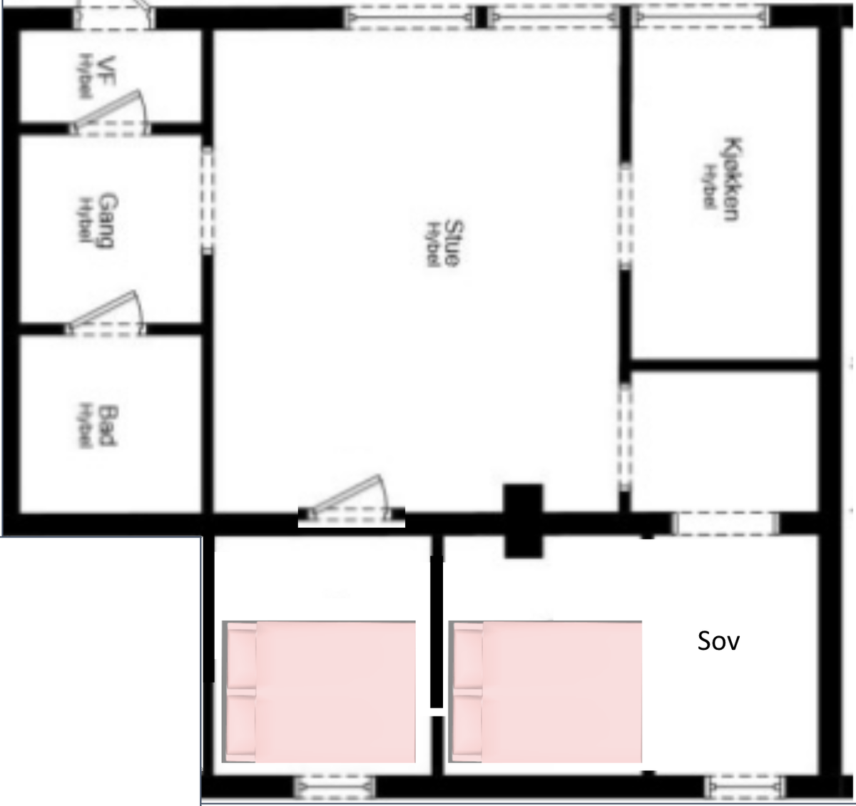 Planløsning Galleribilde
