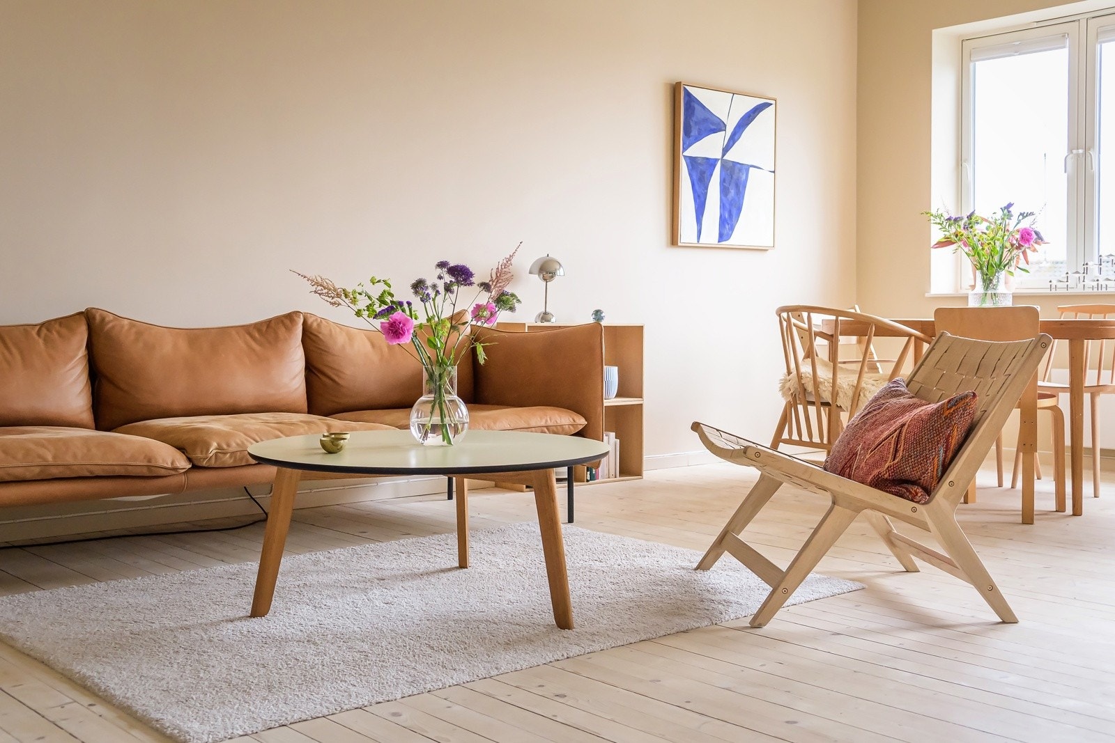 Her er det lett å trives - enten du slapper av alene eller inviterer venner. Galleribilde