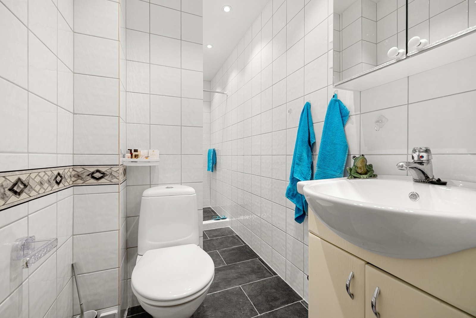 Eldre helfliset bad. Galleribilde