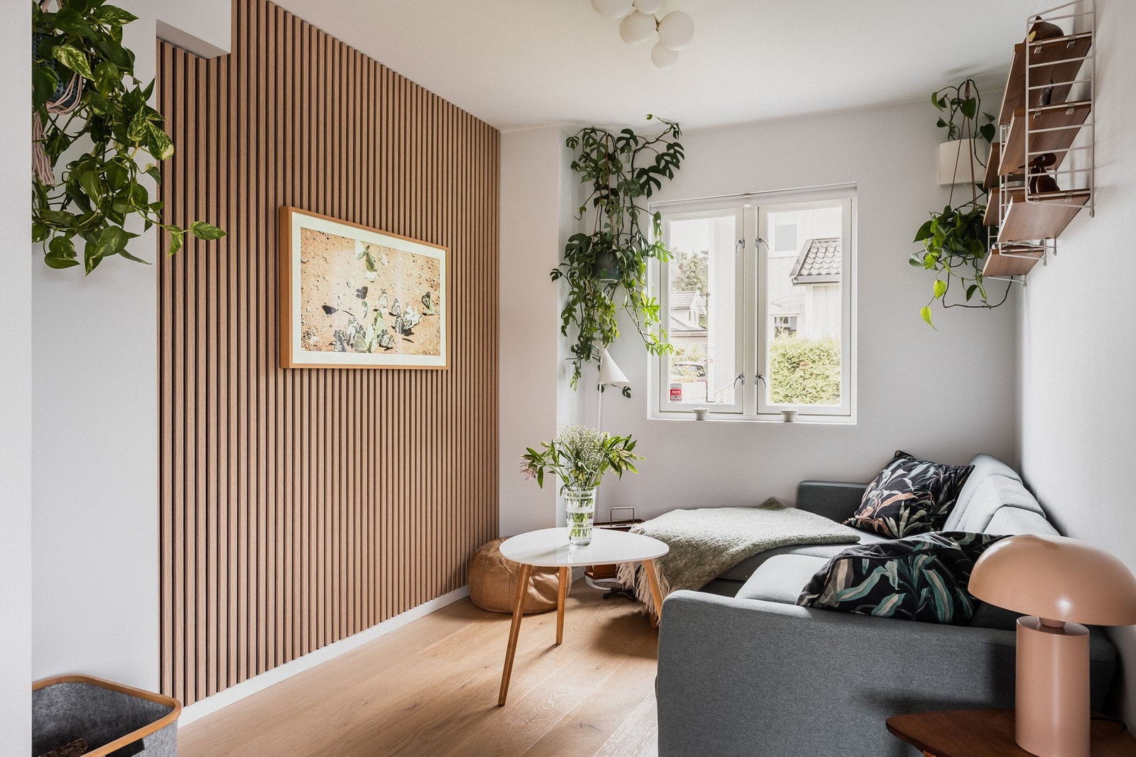 God plass til tv-titting i stuen. Galleribilde