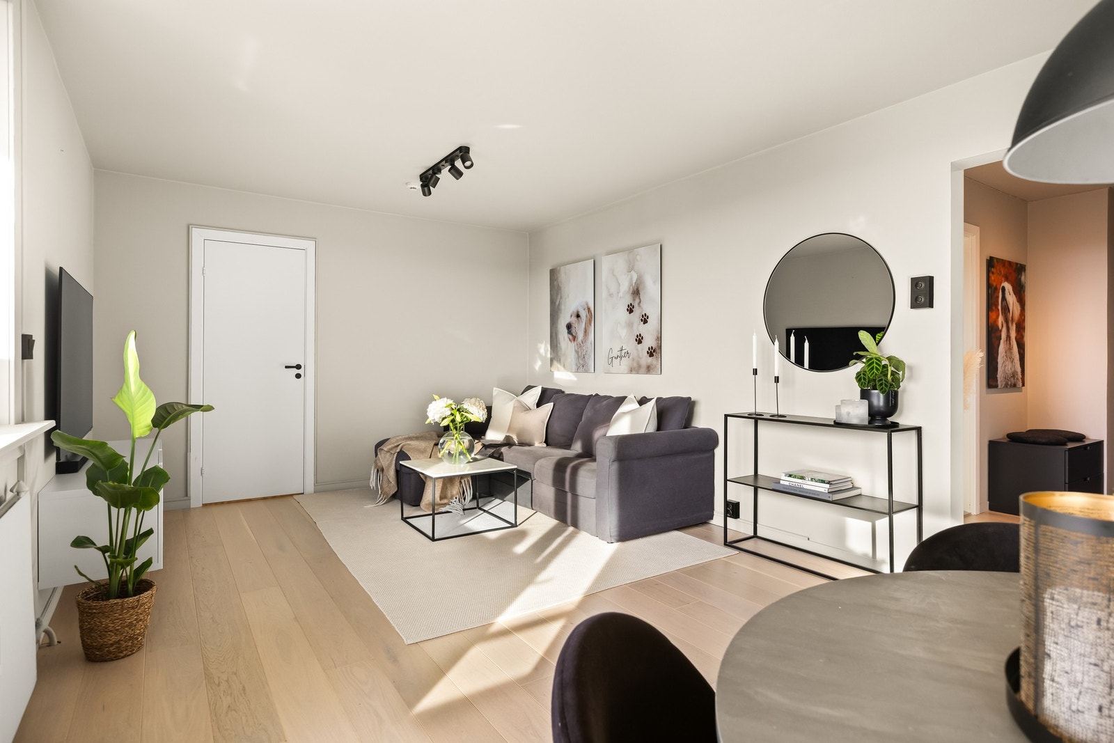 En-stavs parkett Galleribilde