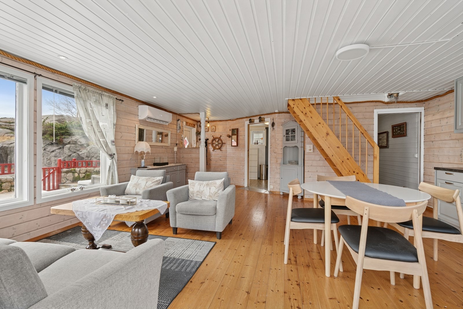 Herlig varmepumpe som varmer godt hele året. Galleribilde