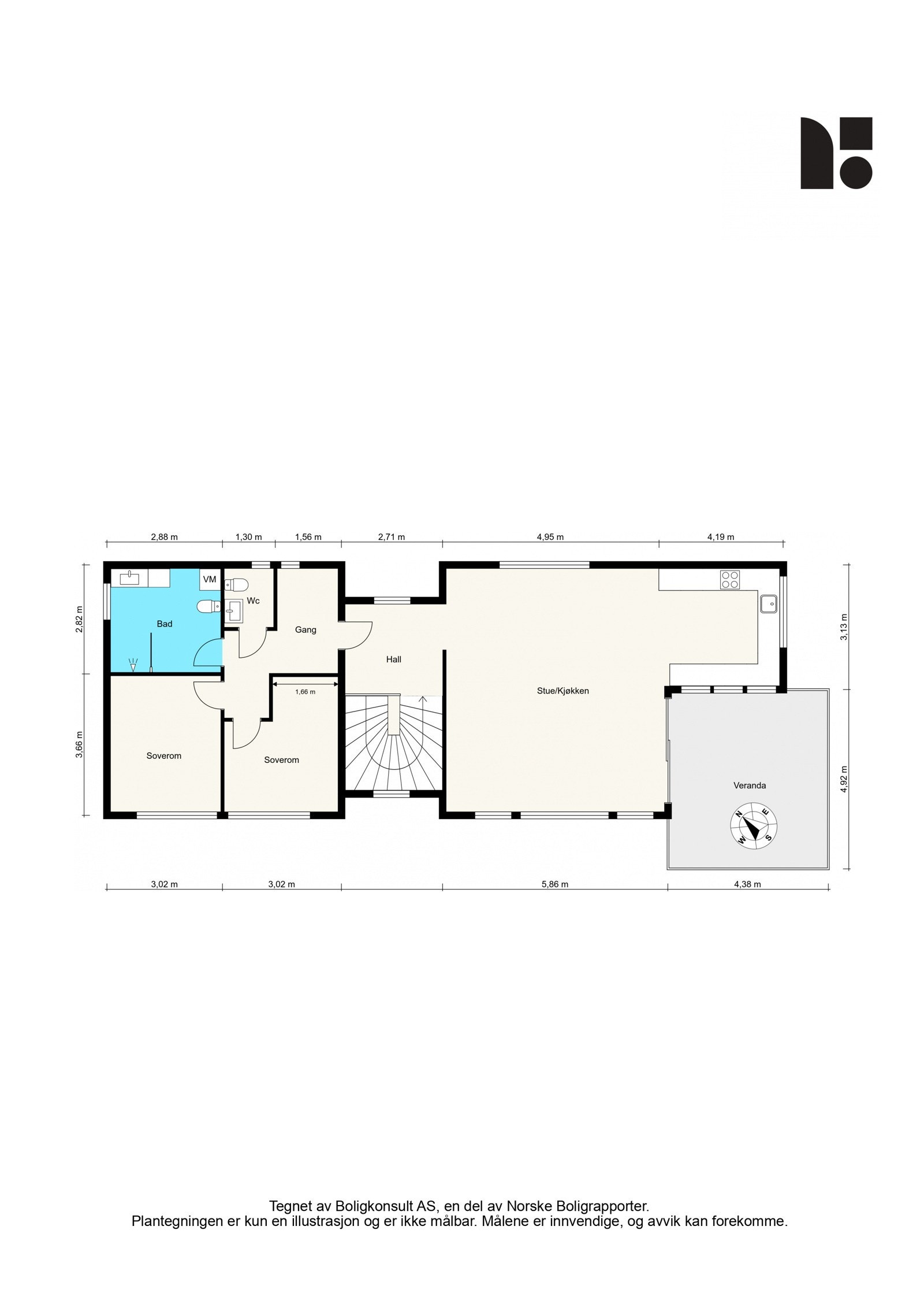 Plantegning. Galleribilde