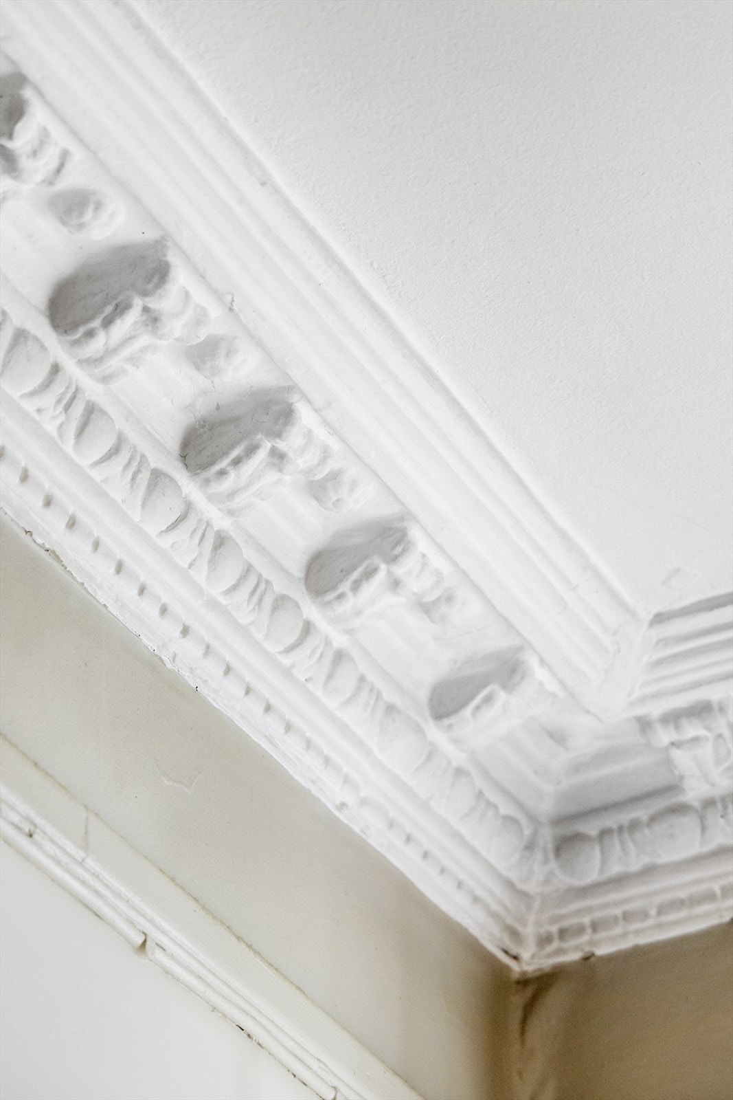 Detaljbilde - Original stukkatur. Galleribilde