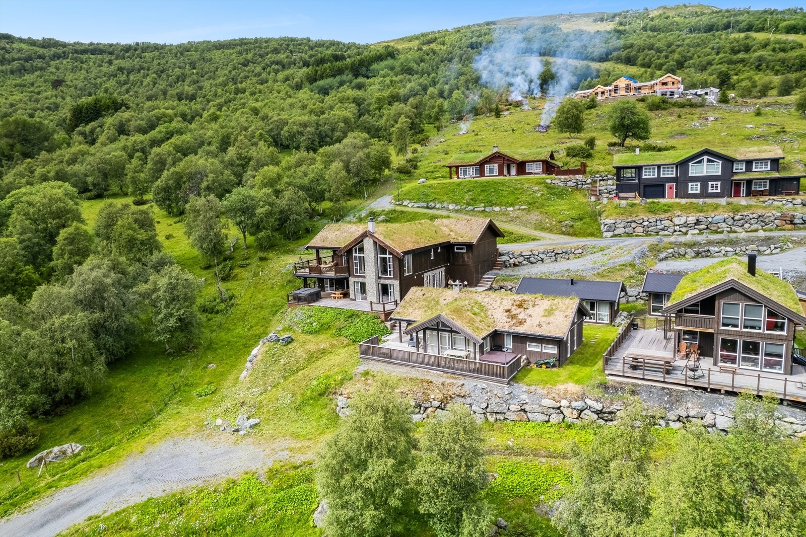 Område er kjent for å være et av Norges største alpine skiområder. Galleribilde