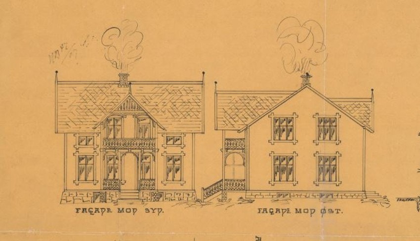 Byggetegninger Galleribilde