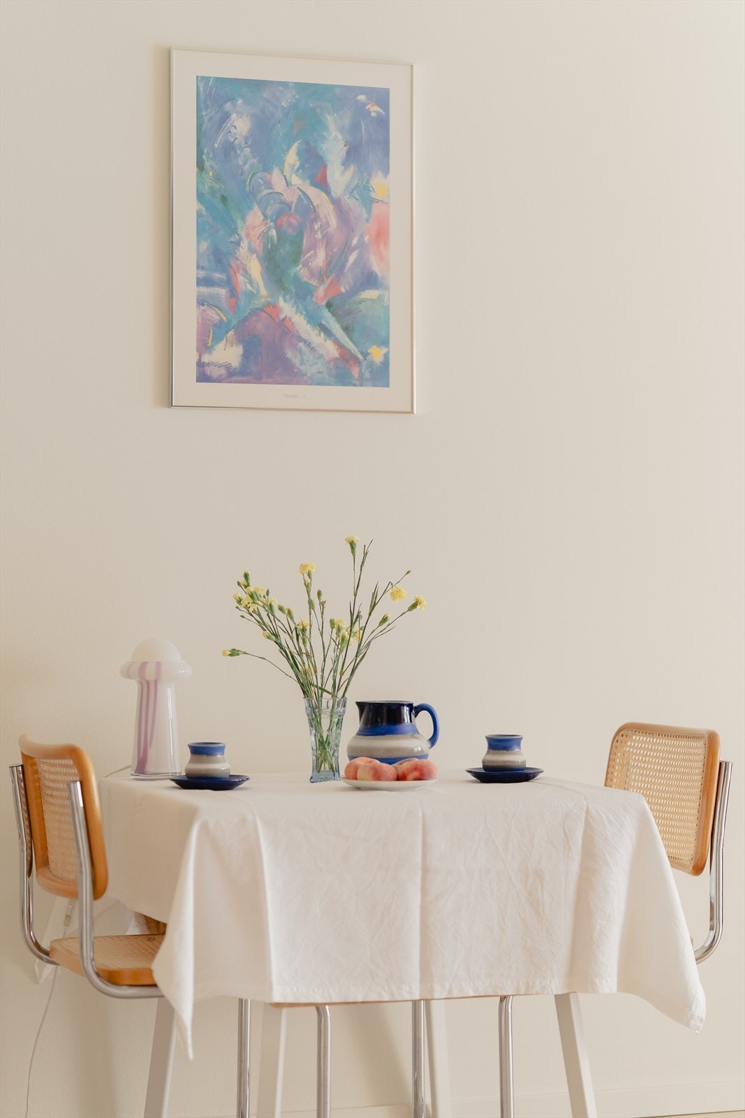 Det er også god plass til en mindre spisegruppe. Galleribilde