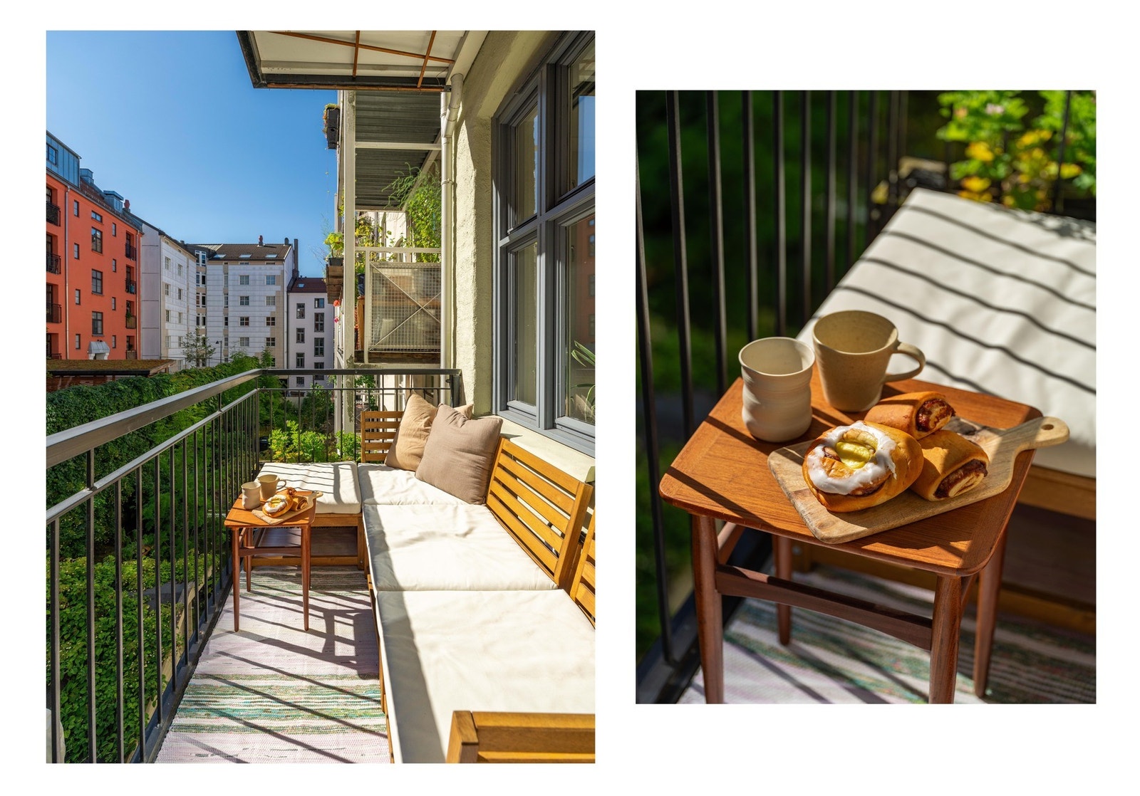 Du får en sniktitt på balkongen. Galleribilde